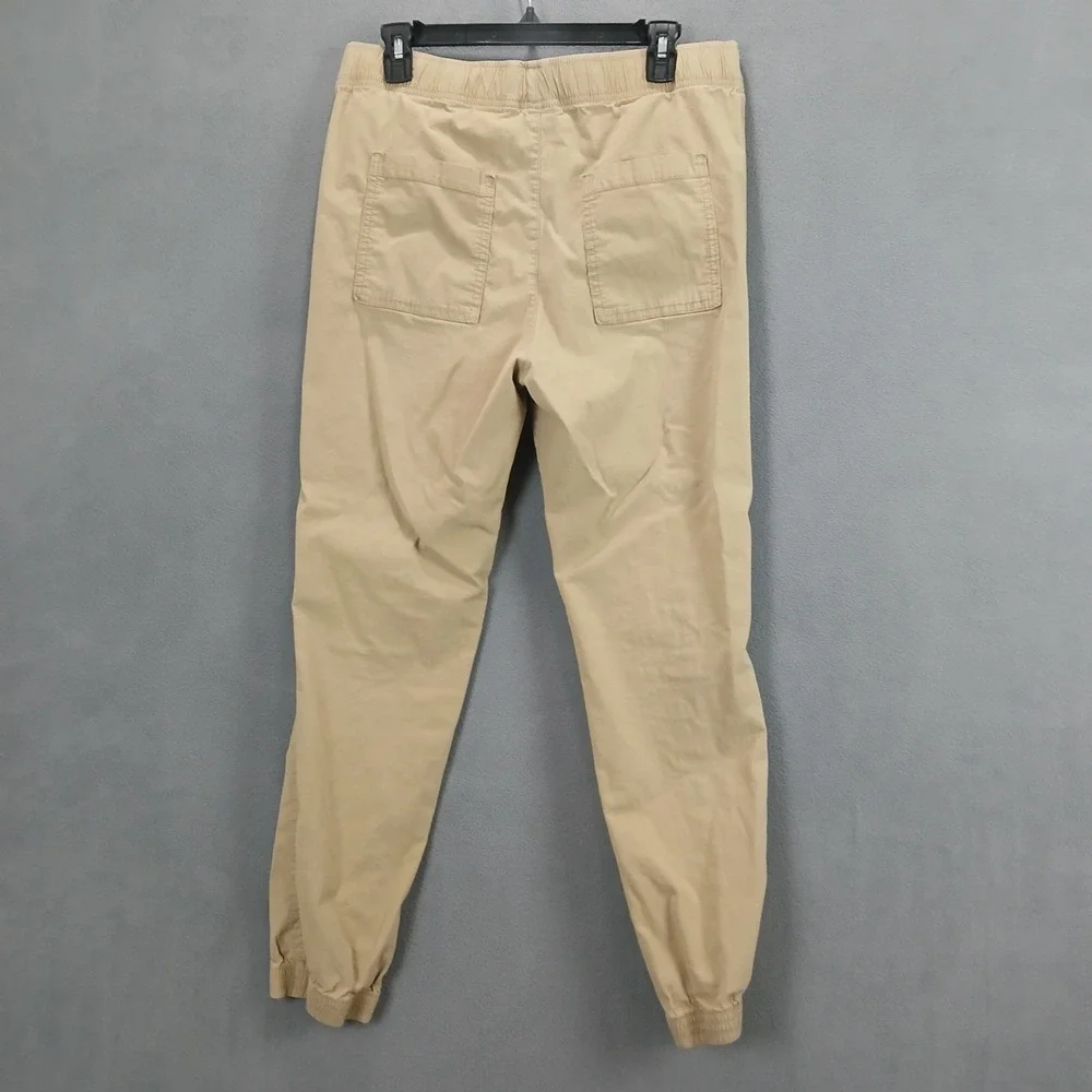 Place Jogger Pants Youth 16 Husky Beige Stretch Classic Fit Drawstring‎ Waist